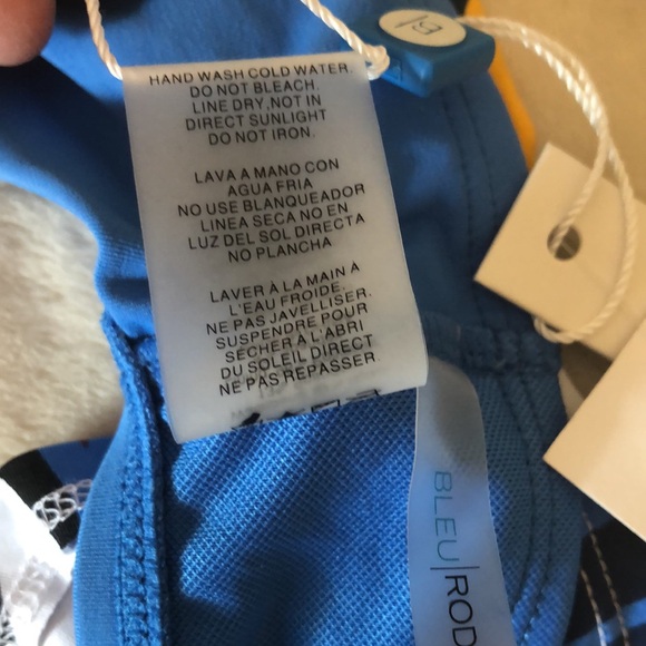 Bleu Rod Beattie Swim sarong swim bottoms size 10 New! - Picture 9 of 10